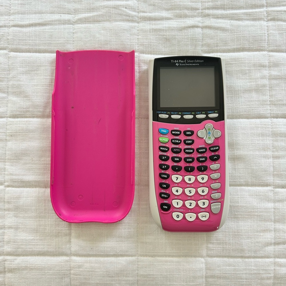 -84 Plus Silver Edition Pink Graphing Calculator